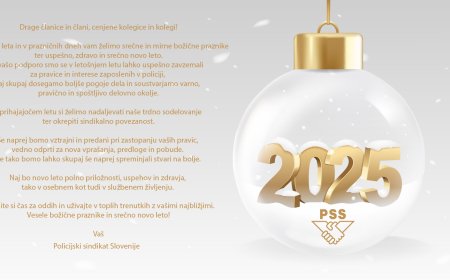 Božično novoletno voščilo