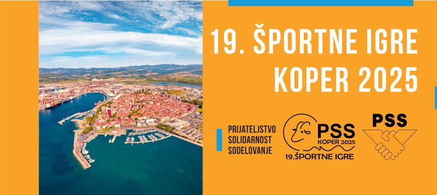 Informativna brošura v zvezi 19. športnih iger v Kopru