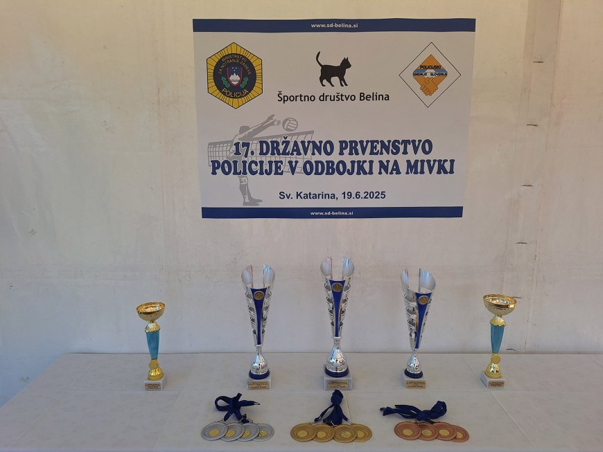 17. DRŽAVNO PRVENSTVO POLICIJE V ODBOJKI NA MIVKI - ZAHVALA