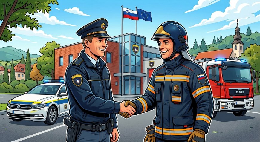 Sindikat poklicnega gasilstva izrazil podporo Policijskemu sindikatu Slovenije