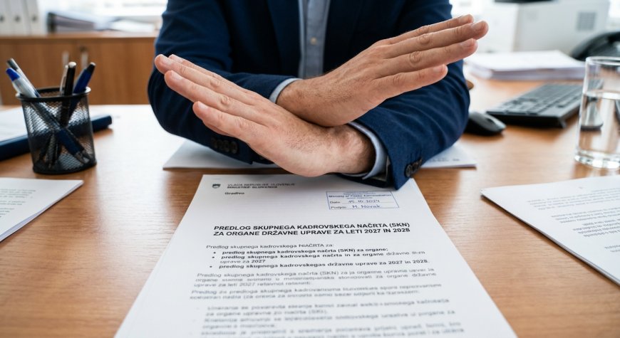 PSS - Predlog SKN za organe državne uprave za leti 2027 in 2028 – negativno mnenje