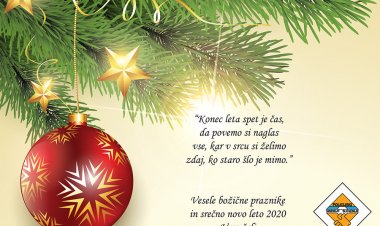 Policijski sindikat Slovenije vam želi lepe praznike in srečno novo leto 2020!